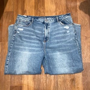 Curvy mom jean stretch